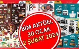 BİM aktüel 30 Ocak- 2 Şubat 2024 kataloğu || Bu hafta BİM’e gelecek ürünler neler? Bitter ve Sütlü Çikolata, Oyuncak, Isıtıcı çeşitleri BİM’de…