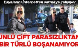 Ünlü çift parasızlıktan boşanamıyor: En sonunda mücevherlerini satmaya başladı