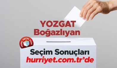 YOZGAT – Boğazlıyan SEÇİM SONUÇLARI EKRANI 2024 | Yozgat, Boğazlıyan 31 Mart belediye yerel seçim sonuçları ve oy oranları Hurriyet.com.tr seçim sayfasında olacak