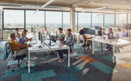 Pandeminin izleri silindi: Ofisler doluyor