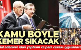 İşte kamuda tasarruf paketi