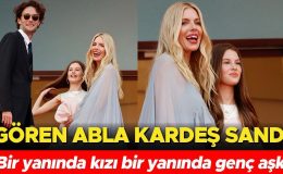 Ünlü oyuncunun mutlu günü… Bir yanında genç sevgilisi bir yanında kızı… Görenler abla kardeş sandı