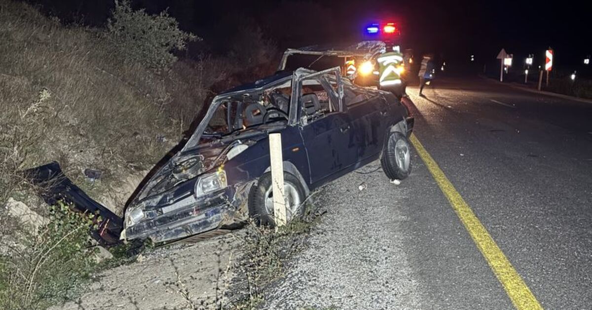 Kastamonu’da otomobil devrildi: 5 yaralı