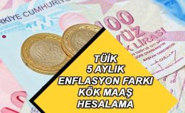 Kök maaş hesaplama 2024 || Kök maaşlar artacak mı, ne kadar olacak? Tüm emeklileri ilgilendiriyor… 5 aylık enflasyon farkı netleşti!