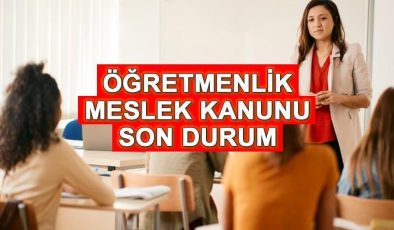 Öğretmenlik Meslek Kanunu son durum gelişmeleri Haziran 2024 || Öğretmen Meslek Kanunu (ÖMK) Meclis’e geldi mi, ne zaman yürürlüğe girecek?